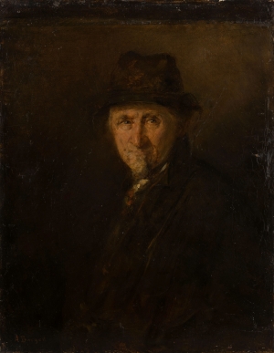 Georg Ludwig Kohlbacher (Porträt von Anton Burger, um 1880)